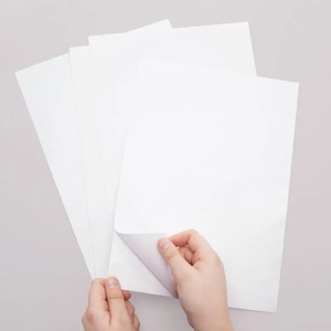 Eco-Friendly Paper Sticker White Yellow Silicone Coated Release Liner Self-Adhesive <b>Label</b> for Product & <b>Packaging</b> Needs - Product Image 2