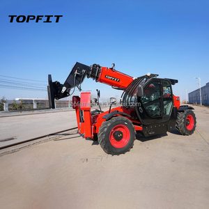 Cargador telescópico de 3 etapas con motor Yuchai de 91KW, capacidad de cazo de 1m³, alta eficiencia, cámaras de respaldo delanteras/traseras, 4WD - Product Image 3