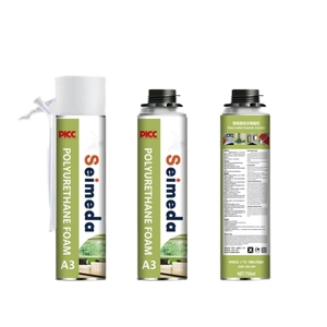 Échantillon gratuit de <span class=keywords><strong>mousse</strong></span> isolante polyuréthane PU extensible multi-usages, spray d'étanchéité résistant aux intempéries pour fenêtres et portes - Product Image 1