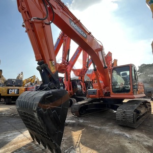 Excavatrice sur chenilles hydraulique Doosan DX300LC d'occasion compétitive, 10 tonnes, 90 % NEUVE avec moteur, boîte de vitesses et pompe - Product Image 1