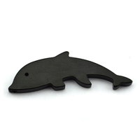 Ouvre-bouteille en métal en alliage de zinc en forme de requin antique personnalisé porte-clés porte-clés de sublimation avec logo OEM