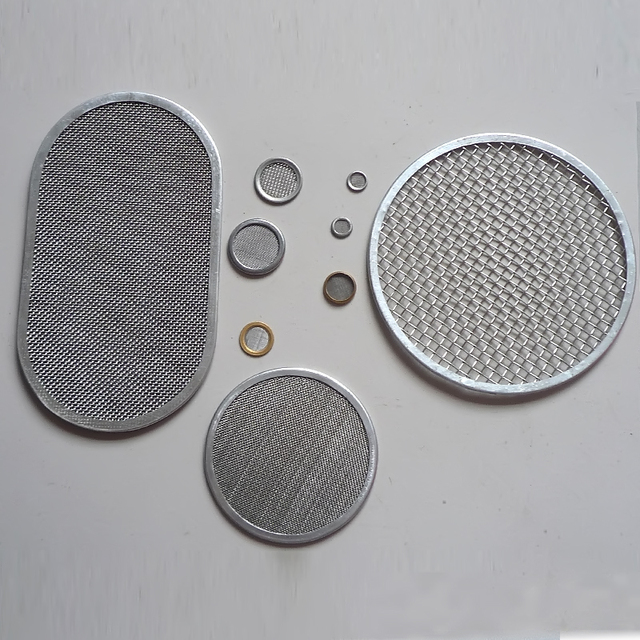 Custom Size Stainless Steel Wire Mesh Filter Disc for Extruder Plastic and Industrial Filter