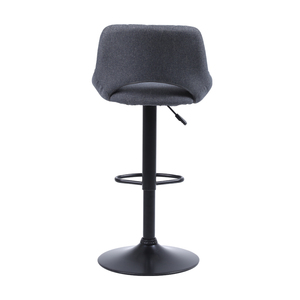 <span class=keywords><strong>Tabouret</strong></span> de <span class=keywords><strong>bar</strong></span> moderne en métal rond rembourré, confortable et réglable, avec base pivotante en <span class=keywords><strong>chrome</strong></span> robuste, idéal pour la maison, les bars et les hôtels - Product Image 3