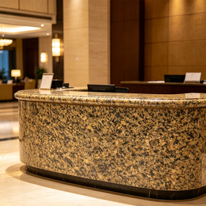 UNION Durable Eco-Friendly Saudi Golden Diamond Granite Polished Surface Lightweight Modern Outdoor Kitchen Dining Bathroom - Product Image 3