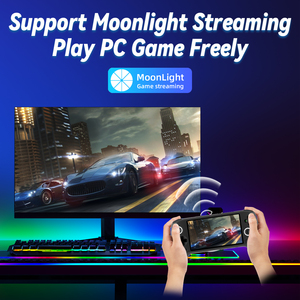 Console de jeu portable RG556 Android 13 WiFi avec écran tactile AMOLED de 5,48 pouces, sortie TV HD, émulateur, console de jeu <span class=keywords><strong>vidéo</strong></span> portable - Product Image 4