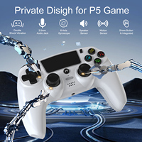 Manettes et commandes de jeu sans fil YLW pour PS5 et PC, commutation entre les contrôleurs d'origine, accessoires de jeu GTA, manette PS4, manette PS5