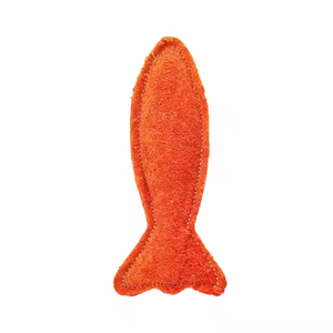 Natural Loofah Modern Cartoon <b>Ball</b> Pet Toy Plant Fiber Edible <b>Dog</b> & Catnip Simulation Fish Teeth Cleaning Toy - Product Image 5
