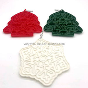 2025 New Holiday Winter Geschenke Schneeflocke Anreicherung matte Großhandel Weihnachts baum Anreicherung Lick Mat für Hund Mutter - Product Image 6