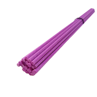 Bâtonnets diffuseurs en fibre de polyester de haute qualité, violet néon, 3mm * 20cm 21cm 22cm 23cm