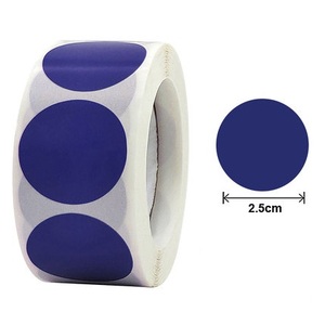 Dot Dán Màu Vòng Tròn Vòng Có Thể Tháo Rời Mã Màu Hàng Tồn Kho Nhãn Cuộn Nhãn Dán Nhãn Cho Văn Phòng - Product Image 2