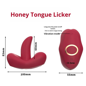 Vibrateur clitoridien et point G à 12 fréquences télécommandé avec fonction de léchage et d'aspiration Jouet sexuel pour adultes - Product Image 4