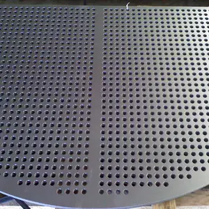1mm Thickness Round Hole Galvanized Perforated Metal Mesh Sheet