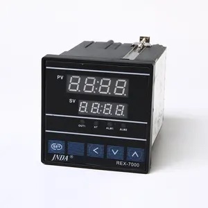 PID controlador de temperatura de saída de relé de entrada Pt100 REX-7000 LCD digital controlador de temperatura shinko manual preço de fábrica