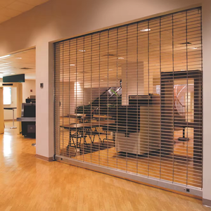 Modern Sliding Industrial Security <strong>Rolling</strong> Shutter <strong>Door</strong> Factory <strong>Price</strong> Galvanized Steel Exterior French Design Style - Product Image 4