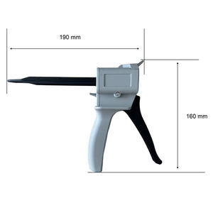 Pistolet d'injection de matériau pour empreintes auriculaires en silicone souple pour aides auditives - Product Image 2