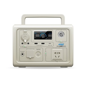 Ansimsgo - Batería de Litio-Ferrofosfato (LiFePO4) de 600W de Potencia de Salida y <span class=keywords><strong>268Wh</strong></span> de Capacidad, con Inversor Inteligente y Compresor de Aire, para Almacenamiento de Energía Solar de 1200W - Product Image 1