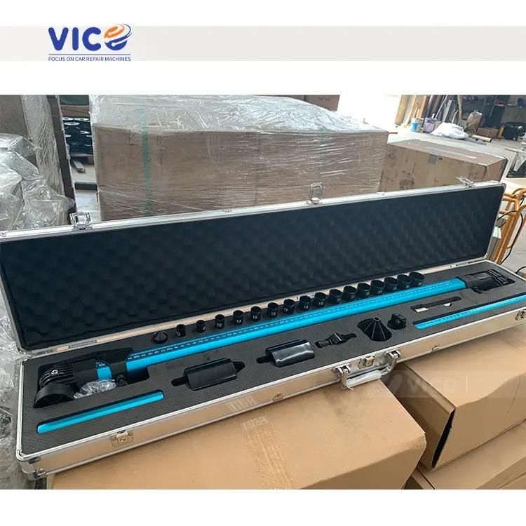 فيكو 2D آلة قياس السيارات قياس الميكانيكية قياس سيارة معدات إصلاح نموذج # V10201 صندوق من الألومنيوم