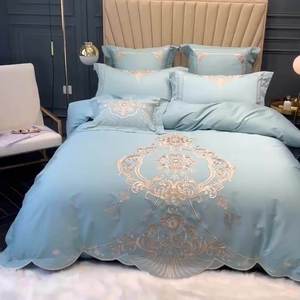 HY Factory 100cotton Hotel Stripe Bedding <strong>Duvet</strong> Cover Good <strong>Price</strong> Solid Color Sells Well - Product Image 2