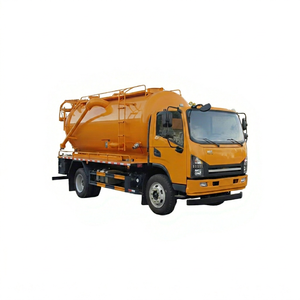 Camion aspirateur d'égouts Shacman G1 11m³ équipé d'une pompe de lavage haute pression industrielle 22MPa et d'une grande pompe à vide d'aspiration - Product Image 1
