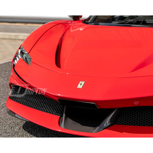 ช่องดักอากาศกลางกันชนหน้าคาร์บอนไฟเบอร์แบบมองเห็นได้ รุ่น SF90 OE สำหรับ Ferrari SF90 - Product Image 3