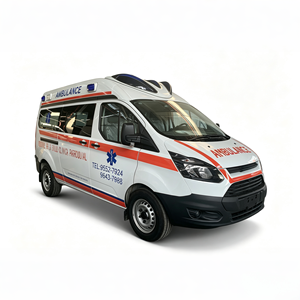 Nouvelle ambulance de transport de patients diesel 2.0T, directement de l'usine, avec brancard et trousse médicale pour transfert hospitalier - Product Image 1