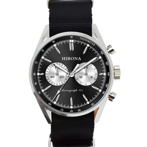 <span class=keywords><strong>Montre</strong></span> automatique chronographe de pilote militaire étanche 42 mm Mouvement Seagull St1901 - Product Image 2