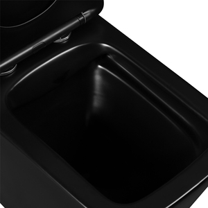 Design di fascia alta sanitari Wc due pezzi tazza e Bidet <span class=keywords><strong>Set</strong></span> <span class=keywords><strong>bagno</strong></span> <span class=keywords><strong>porcellana</strong></span> Inodoro colore nero <span class=keywords><strong>Set</strong></span> Wc - Product Image 3