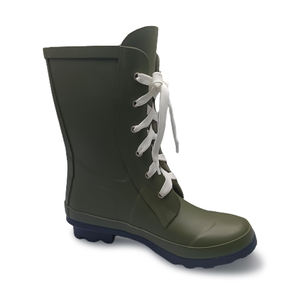 منتج جديد أحذية الصيد المقاومة للماء أحذية رياضية على الموضة أحذية المطر للنساء نمط الشان عدم الانزلاق أحذية مطاطية أحذية طويلة - Product Image 3