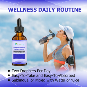 Gotas Líquidas de Mezcla Herbal con Sabor a Limón, las Más Vendidas, para Mejorar el Enfoque Emocional, Favorecen la Calma y la Relajación, Sin Azúcar - Product Image 3