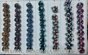 Nouveau design perles rondes en vrac dans des couleurs mélangées perles de verre en cristal fantaisie pour bijoux bracelet et perles de verre au chalumeau - Product Image 2