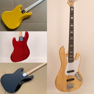 Guitare <span class=keywords><strong>Basse</strong></span> Électrique Professionnelle 5 Cordes Usine de Gros Instruments de Musique Acceptant OEM - Product Image 5