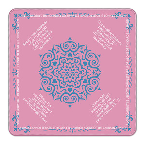 Tapete de Mahjong Americano de Caucho Natural de 33x33 Pulgadas, Impermeable, Resistente al Desgaste, con Borde Reforzado y Silencioso, para Juegos de Mesa Familiares Navideños - Product Image 3