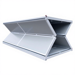 Venta al por mayor de <span class=keywords><strong>casas</strong></span> <span class=keywords><strong>prefabricadas</strong></span> plegables de <span class=keywords><strong>segunda</strong></span> mano, diseño industrial, estructura metálica de acero, transpirable, <span class=keywords><strong>para</strong></span> granjas y oficinas. - Product Image 2