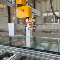1. Machine de revêtement pneumatique à deux composants pour le scellement secondaire du verre isolant