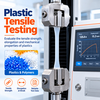 Machine d'essai de résistance à la traction électronique universelle automatique 50kN 200kN 500kN 2000kN 50T pour caoutchouc, cuir, plastique, fil métallique, métal