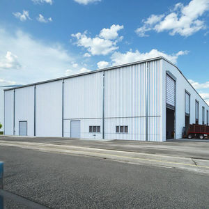 Bangunan baja ringan galvanis umur panjang gudang khusus prefabrikasi gudang industri dan garasi logam - Product Image 3
