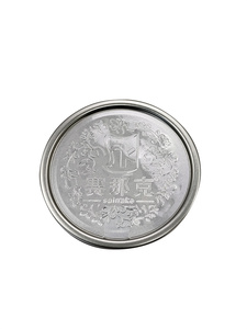 カスタマイズされたロゴ印刷アルミ-ブリキ83mm Tin Easyピールオフリッド金リサイクル材料食品グレード気密紙缶 - Product Image 4