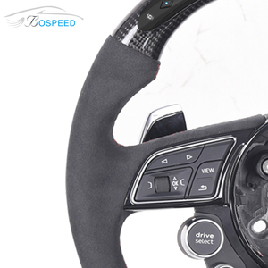Volante de Fibra de Carbono 100% Real en Oferta para RS3 con Pantalla LED - Product Image 3