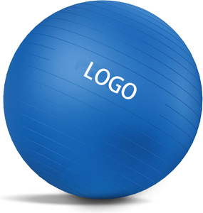 Высококачественный экологичный ПВХ-мяч для фитнеса с индивидуальным логотипом, мяч для йоги, пилатеса, упражнений, массажный мяч для йоги - Product Image 4