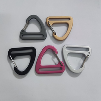 Accessoires de bagages légers en aluminium aéronautique 20/25/32/38 mm, boucle à clip, boucle triangulaire en métal de 25 mm pour sacs à dos