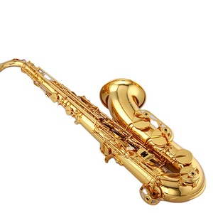 Золотой Лак Bb Tone Tenor <span class=keywords><strong>Sax</strong></span> латунный духовой инструмент - Product Image 6