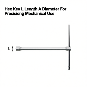 Llave hexagonal L de longitud A y diámetro A para uso mecánico de precisión - Product Image 2
