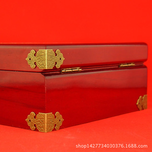 Protectores de Esquinas Estilo Antiguo 25x17mm para Cajas de Madera, Moldura Decorativa de Borde, Soporte de Metal de Hierro, Nuevo Diseño Chino - Product Image 3