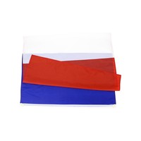 Drapeau français en polyester 3x5 pieds avec logo personnalisé, vente en gros