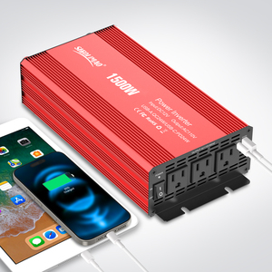 Shioumao xe biến tần Máy phát điện 12V 110V Đầu Ra duy nhất năng lượng mặt trời chuyển đổi điện Off Grid cho ô tô sử dụng chúng tôi cắm - Product Image 6