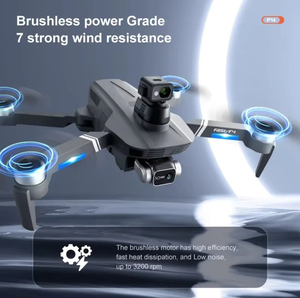GPS F6 chuyên nghiệp 4K Quadcopter ống kính kép Máy Ảnh HD trên không hình ảnh mini từ xa thí điểm máy bay Nhựa có thể gập lại từ xa - Product Image 3