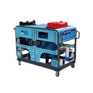 Nouvelle Laveuse Diesel <span class=keywords><strong>Haute</strong></span> <span class=keywords><strong>Pression</strong></span> 500 bars, Débit 10,57 GPM, 75 CV, Nettoyage à Eau Froide, Kit de Sablage Optionnel, Élimination de la Rouille et de la Peinture 1 - Product Image 1