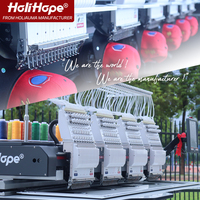 Machine à broder HOLIAUMA HOLIHOPE à 4 têtes avec garantie de 10 ans, similaire à la machine à broder Barudan, machine à broder pour casquettes