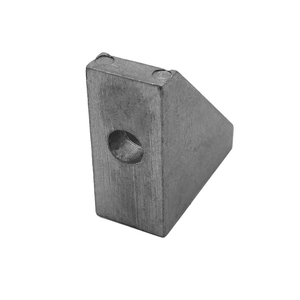 Công ty hỗ trợ ngu si đần độn đánh bóng 18x40 bên phải 90 độ góc Doanh nhôm góc khung 2020 tam giác cấu trúc - Product Image 3