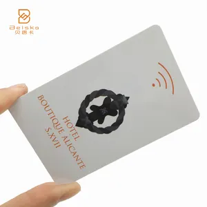Professionelle kundenspezifische CR80 weiße PVC-Kunststoff-125-KHz-RFID-ID EM4200 blanko-Karte